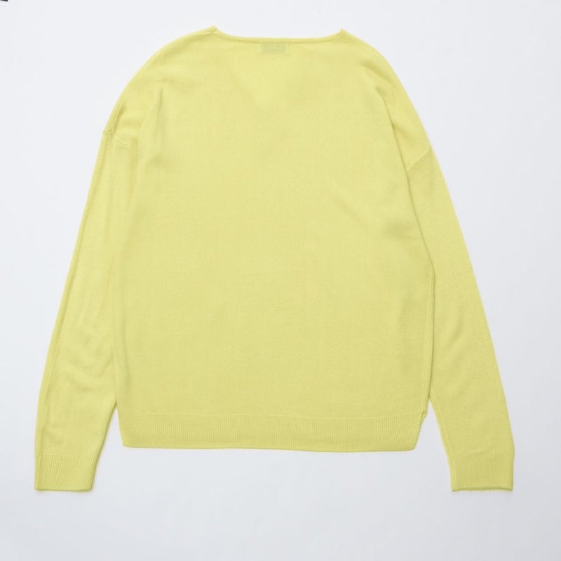 [期間限定knit]NAVY 洗えるニット カシミヤタッチVネックプルオーバー レディース商品画像-16