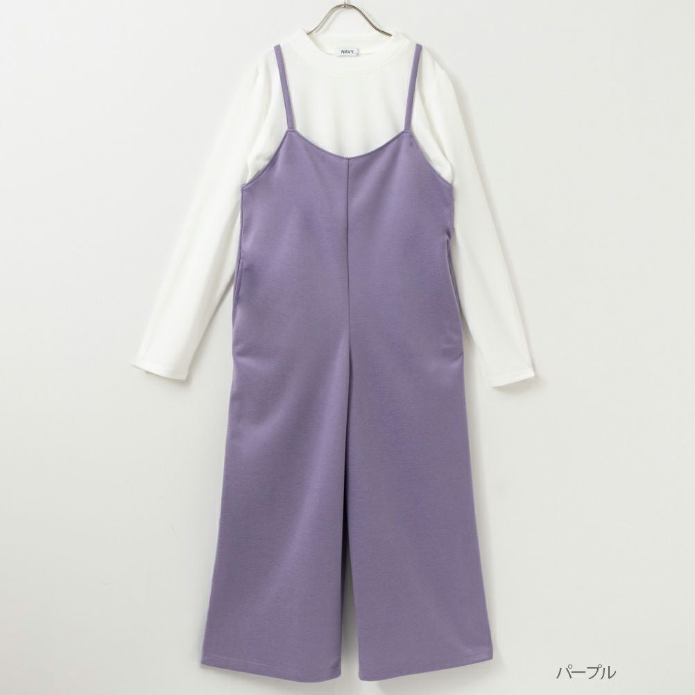 NAVY サロペットアンサンブル キッズ