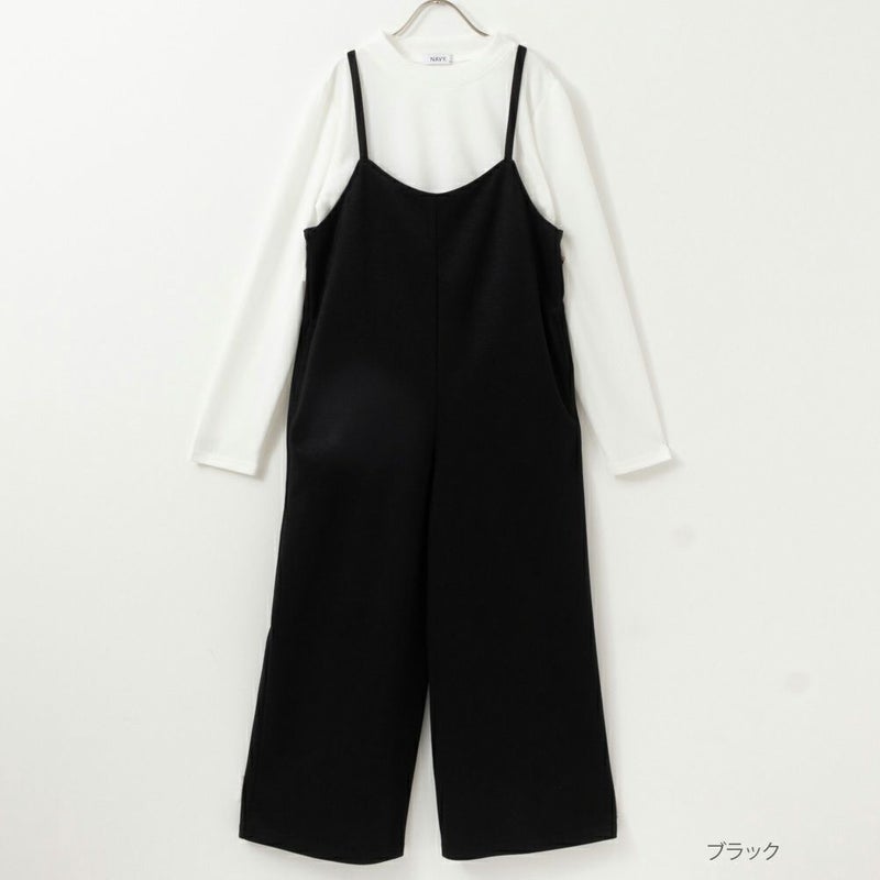 NAVY サロペットアンサンブル キッズ商品画像-2