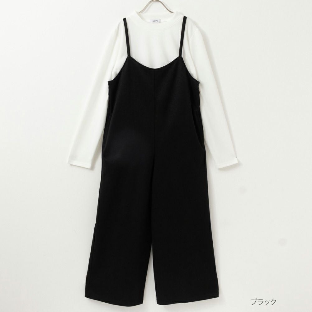 NAVY サロペットアンサンブル キッズ