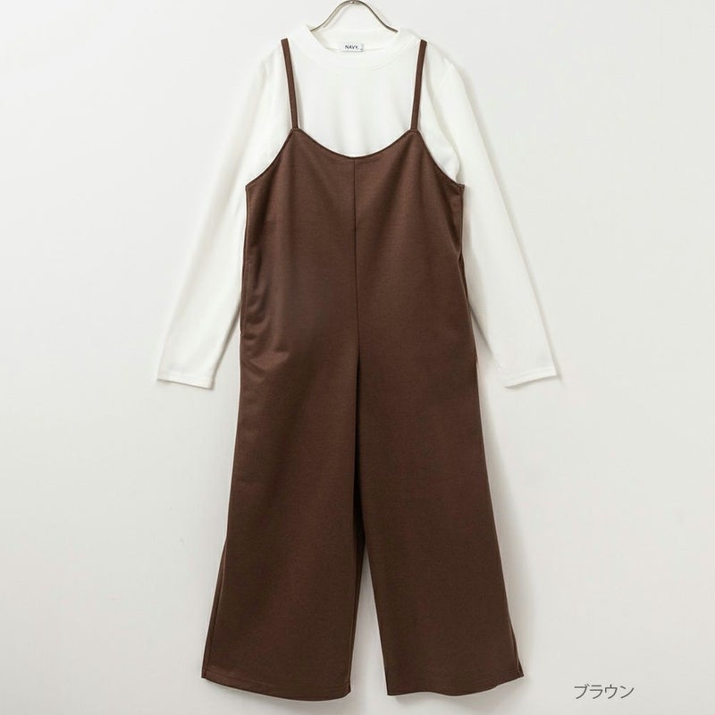 NAVY サロペットアンサンブル キッズ商品画像-3