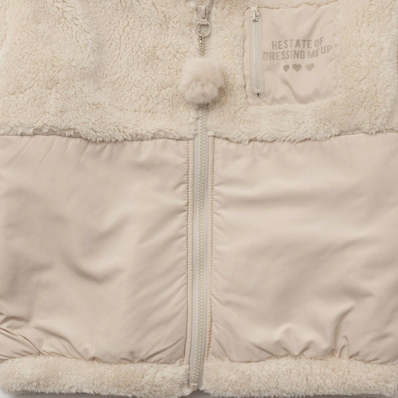 RICH MIX クマ耳フード付きボアジャケット キッズ商品画像-10