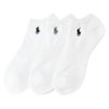 POLO RALPH LAUREN アンクルソックス ロゴ入り 3足組 メンズ