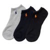 POLO RALPH LAUREN アンクルソックス ロゴ入り 3足組 メンズ商品サムネイル-3