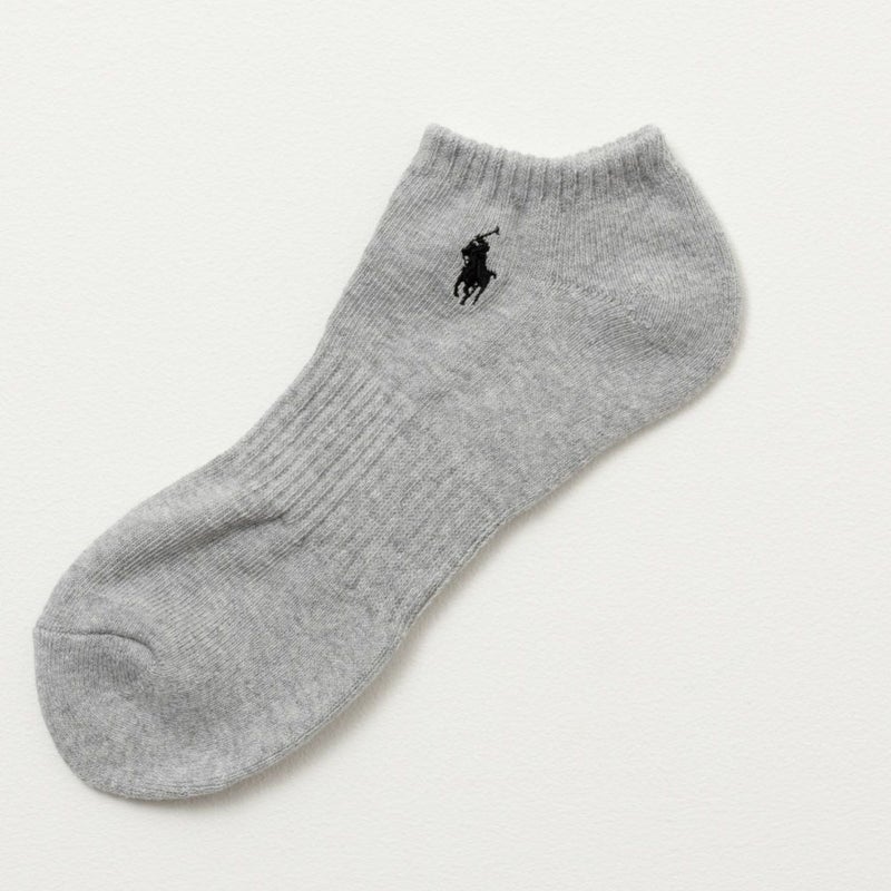 POLO RALPH LAUREN アンクルソックス ロゴ入り 3足組 メンズ商品画像-6