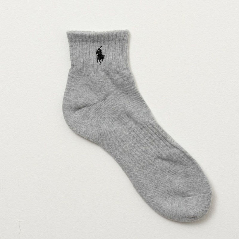 POLO RALPH LAUREN  クォーターソックス ロゴ入り 3足組 メンズ商品画像-11