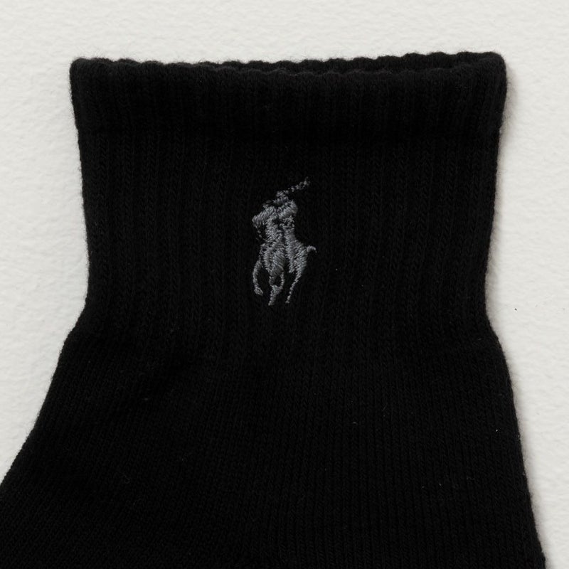 POLO RALPH LAUREN クォーターソックス ロゴ入り 3足組 メンズ商品画像-15