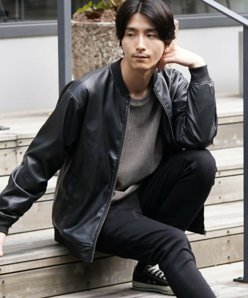 URBAN COLLECTION  PUレザージャケット メンズ商品画像-11