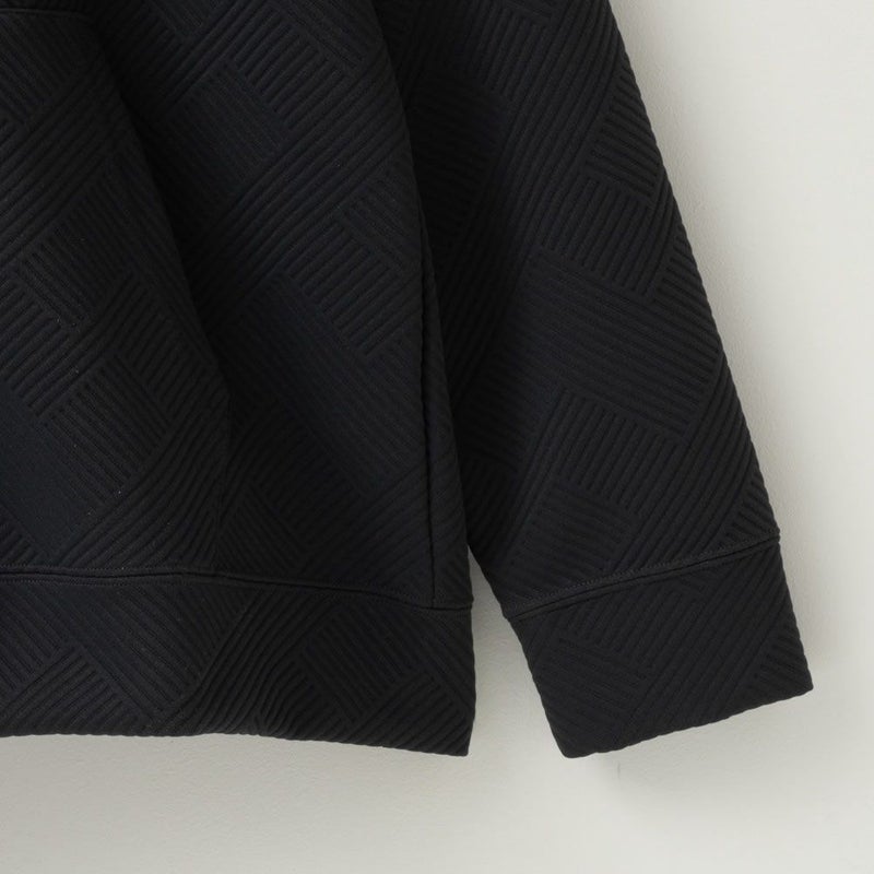 NAVY 幾何学柄キルトパーカー メンズ商品画像-7
