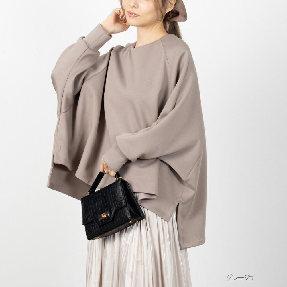 NAVY ハンサムスウェット ドルマンプルオーバー レディース