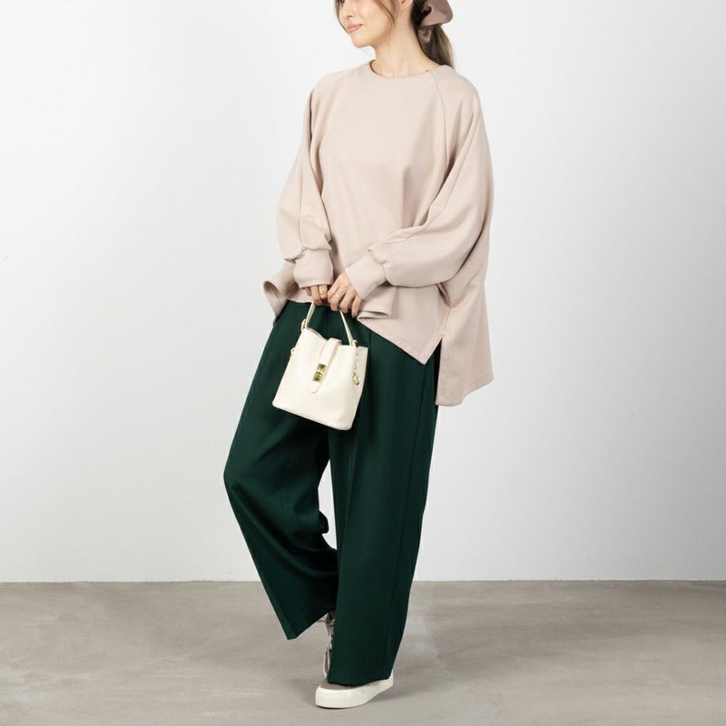 [期間限定価格]NAVY  ハンサムスウェット ドルマンプルオーバー レディース商品画像-4