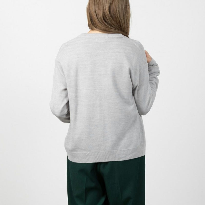 [期間限定knit]NAVY 洗えるニット カシミヤタッチカーディガン レディース商品画像-6