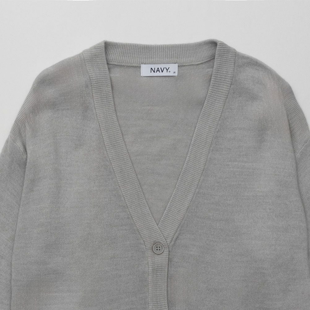 NAVY カシミヤタッチカーディガン レディース