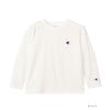 Champion ワンポイント長袖Tシャツ キッズ メール便 対応商品商品サムネイル-1