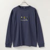 T-GRAPHICS 刺繍長袖Tシャツ メンズ
