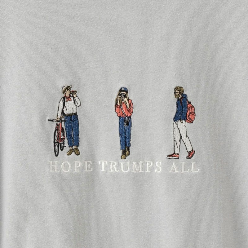 T-GRAPHICS 胸刺繍ロングスリーブTシャツ メンズ商品画像-11