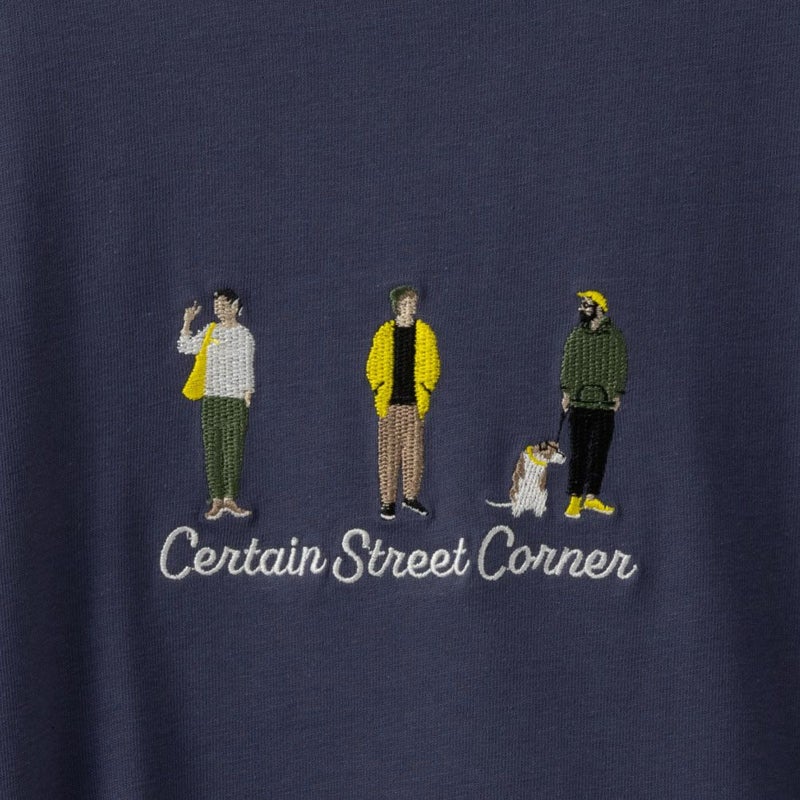 T-GRAPHICS  胸刺繍ロングスリーブTシャツ メンズ商品画像-13