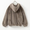 [期間限定価格]NAVY  フェイクファーパーカー レディース商品サムネイル-10