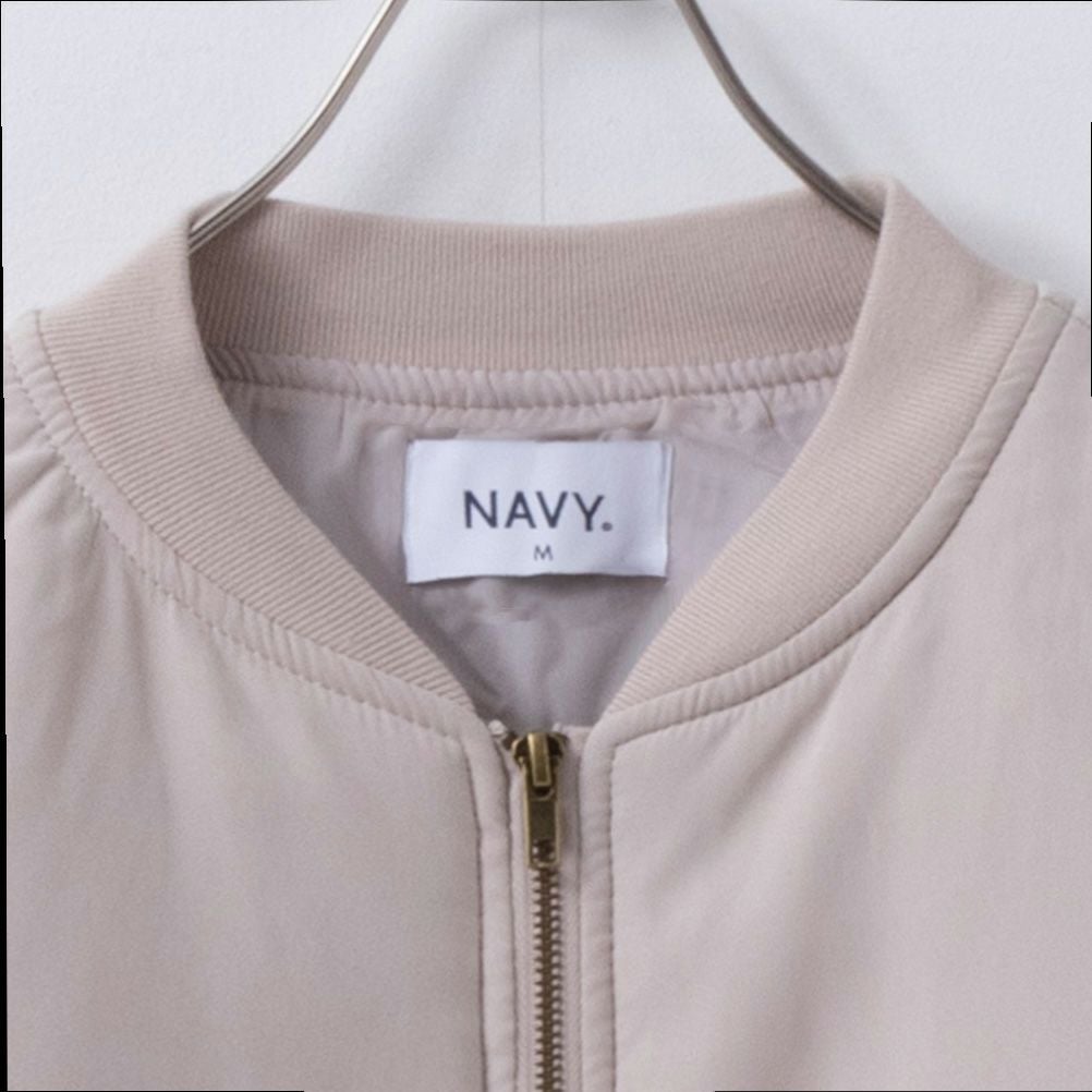 NAVY miliCo ミリコ MA-1タイプ レディース