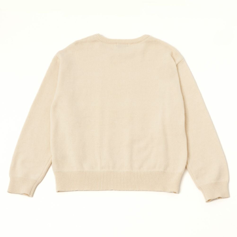 NAVY もちもちケーブル編みプルオーバー レディース