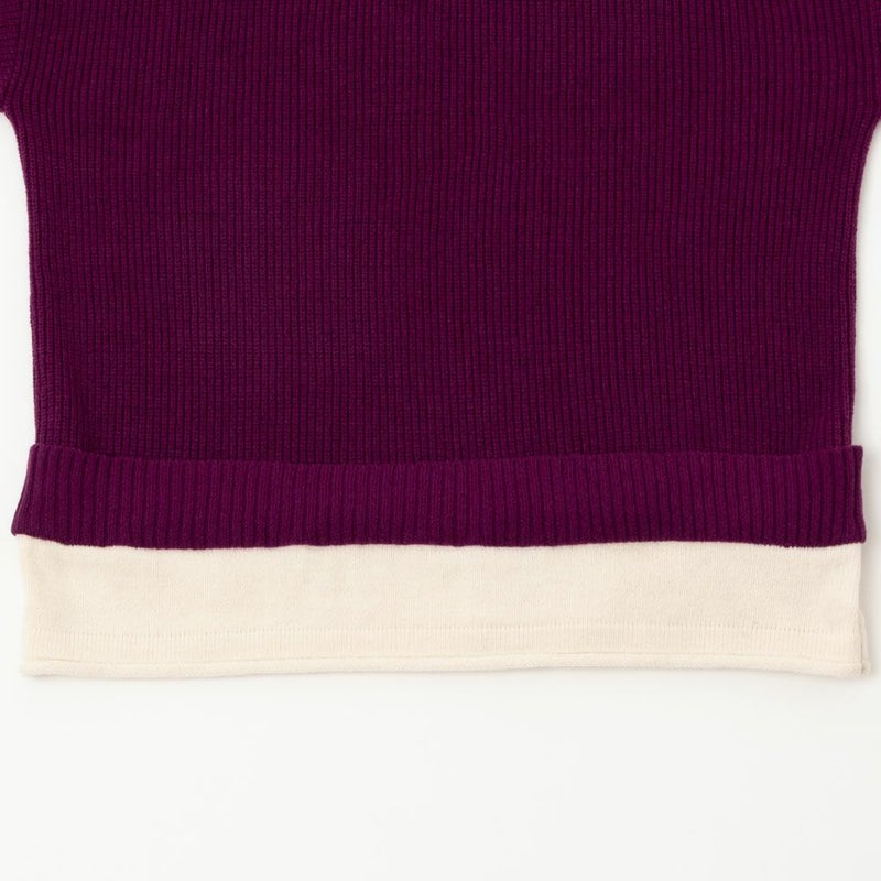 NAVY  フェイクレイヤードプルオーバー レディース商品画像-18