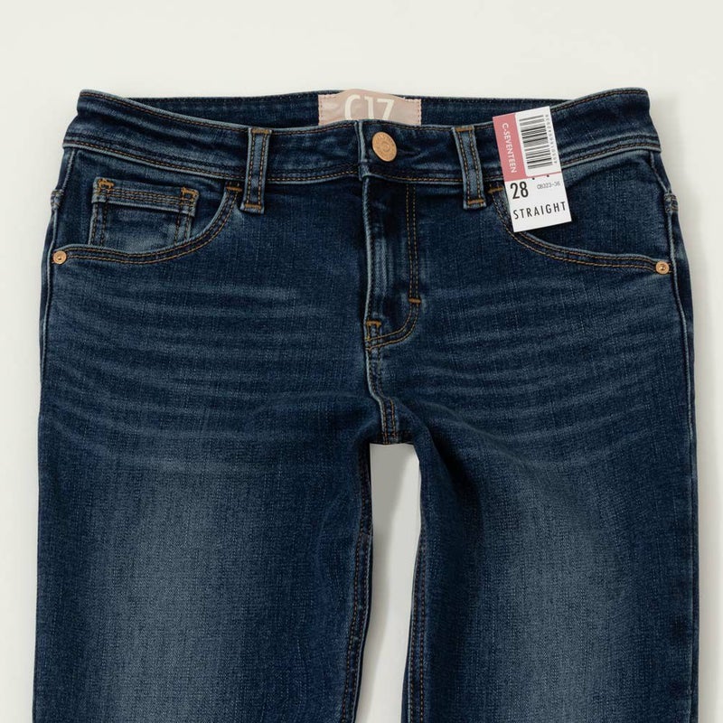 C17 ストレートデニムパンツ レディース商品画像-7