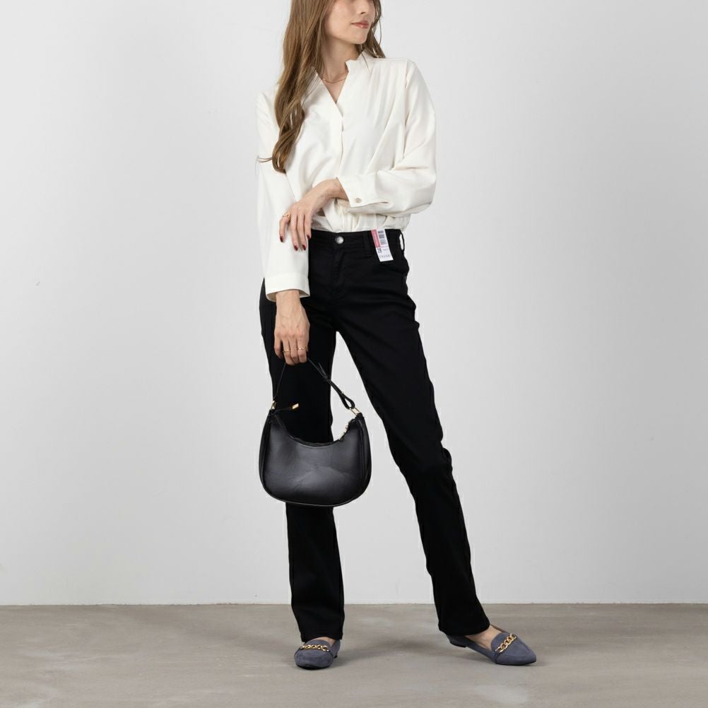 C17 ストレートデニムパンツ レディース