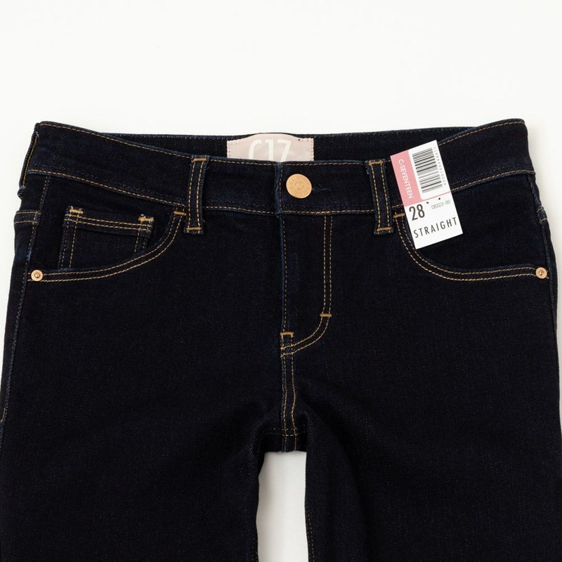 C17 ストレートデニムパンツ レディース商品画像-7