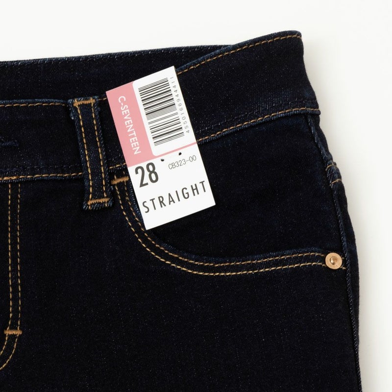 C17 ストレートデニムパンツ レディース商品画像-8