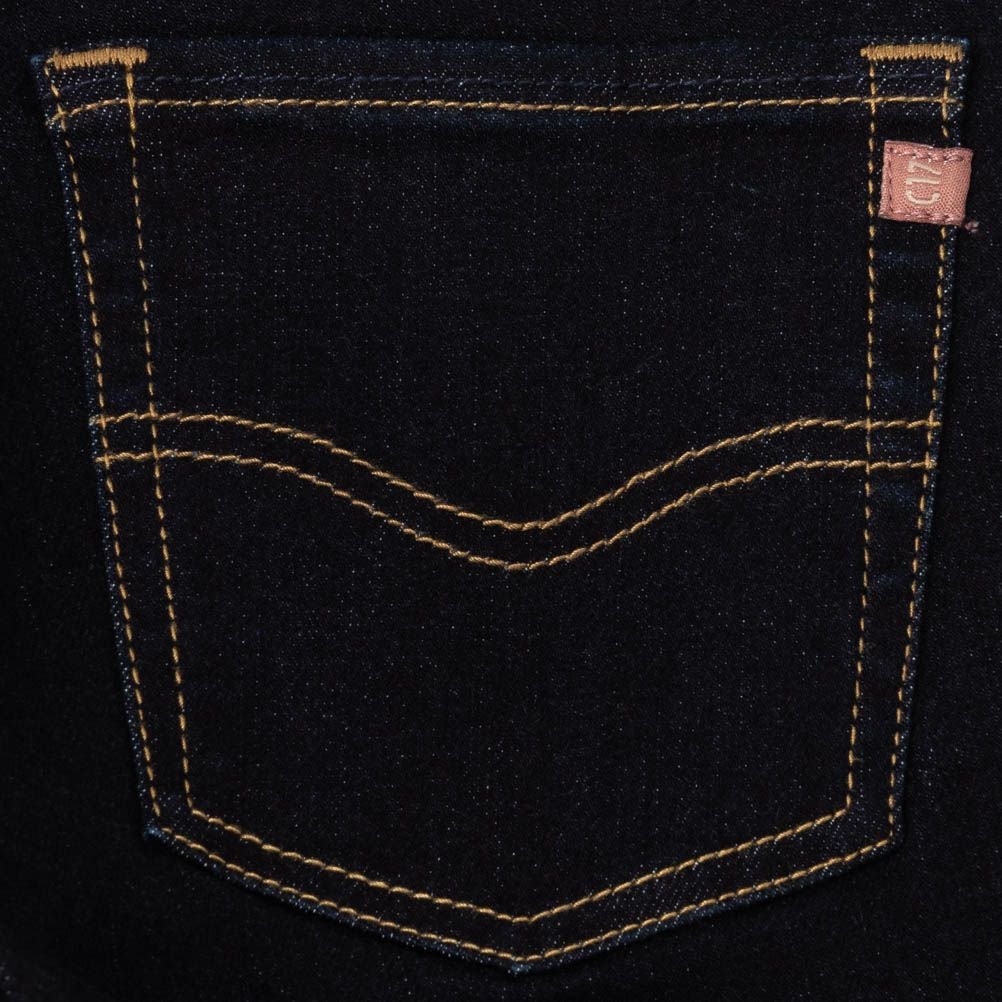 C17 ストレートデニムパンツ レディース