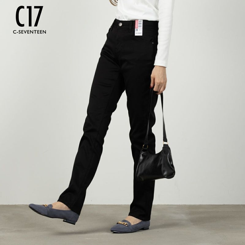 C17  ベーシックスキニーパンツ レディース商品画像-1