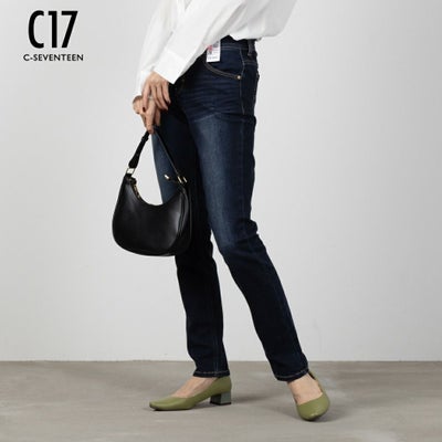C17 ベーシックスキニーパンツ レディース