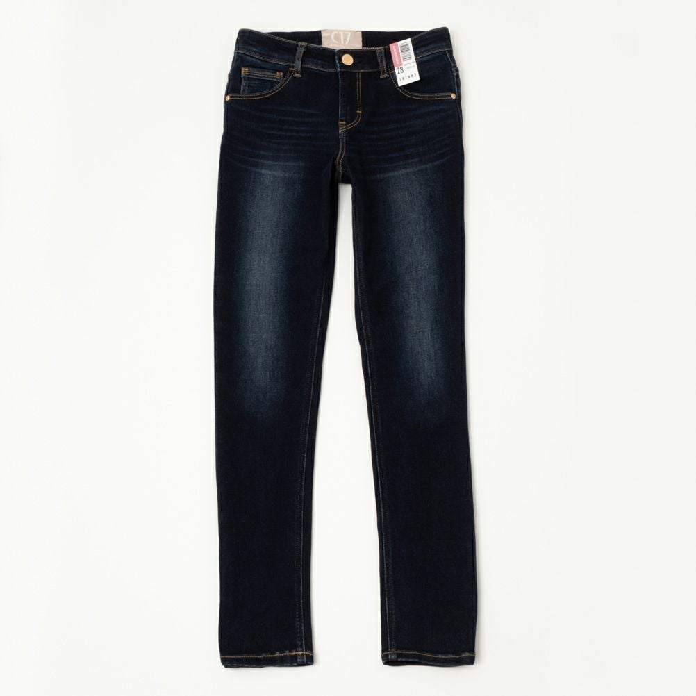 C17 ベーシックスキニーパンツ レディース