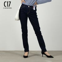 C17 ベーシックスキニーパンツ レディース