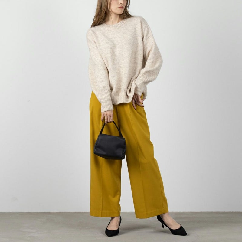 NAVY ウィークストレッチワイドパンツ レディース商品画像-5