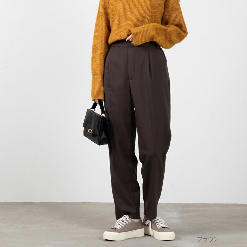 NAVY ウィークストレッチテーパードパンツ レディース商品画像-4