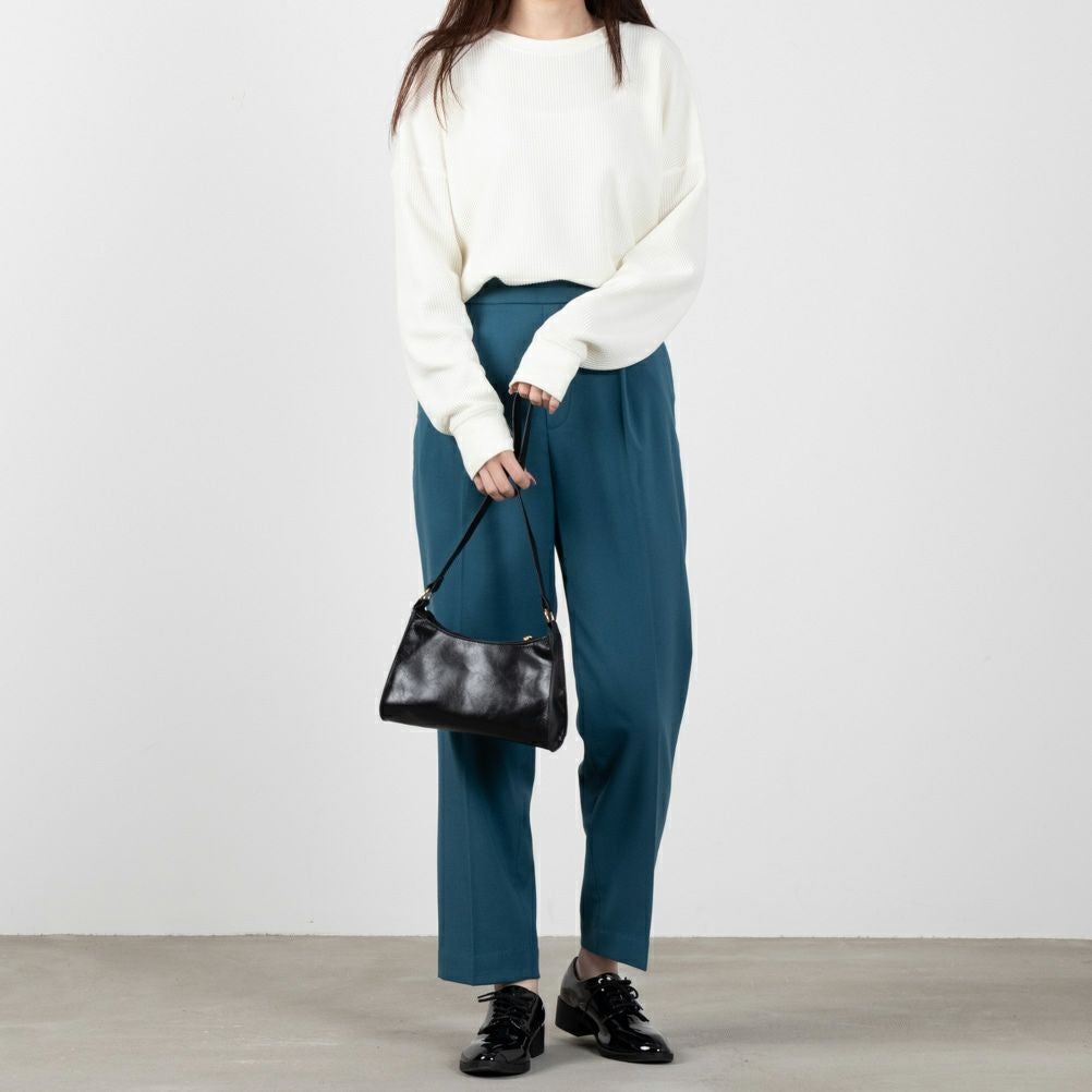 NAVY ウィークストレッチテーパードパンツ レディース