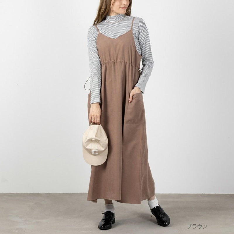 [期間限定価格]NAVY  ユーティリティキャミワンピース レディース商品画像-3