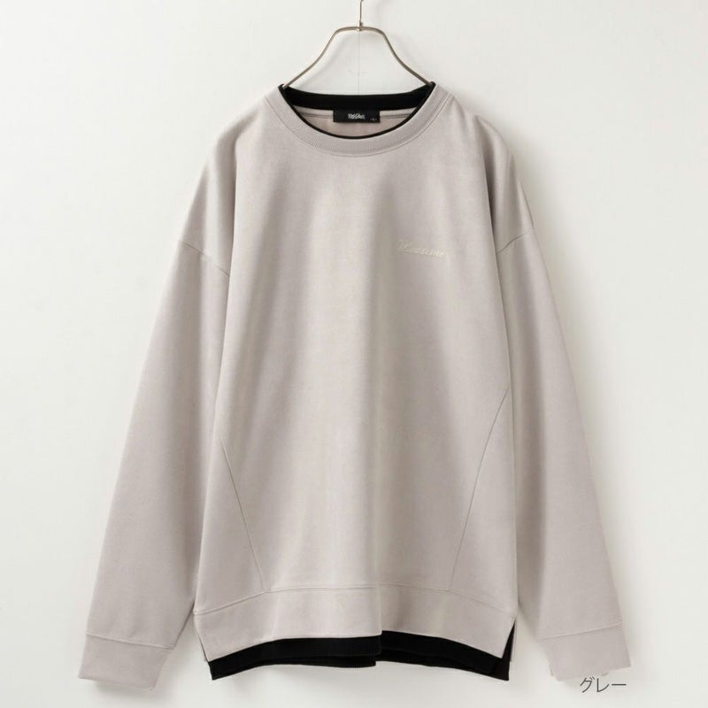 MOSSIMO フェイクスエードプルオーバー メンズ商品画像-2