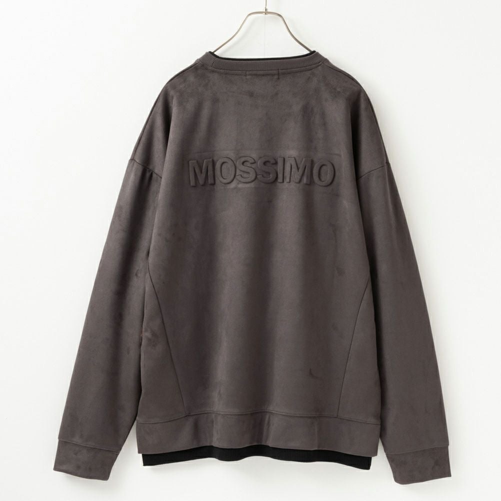 MOSSIMO フェイクスエードプルオーバー メンズ