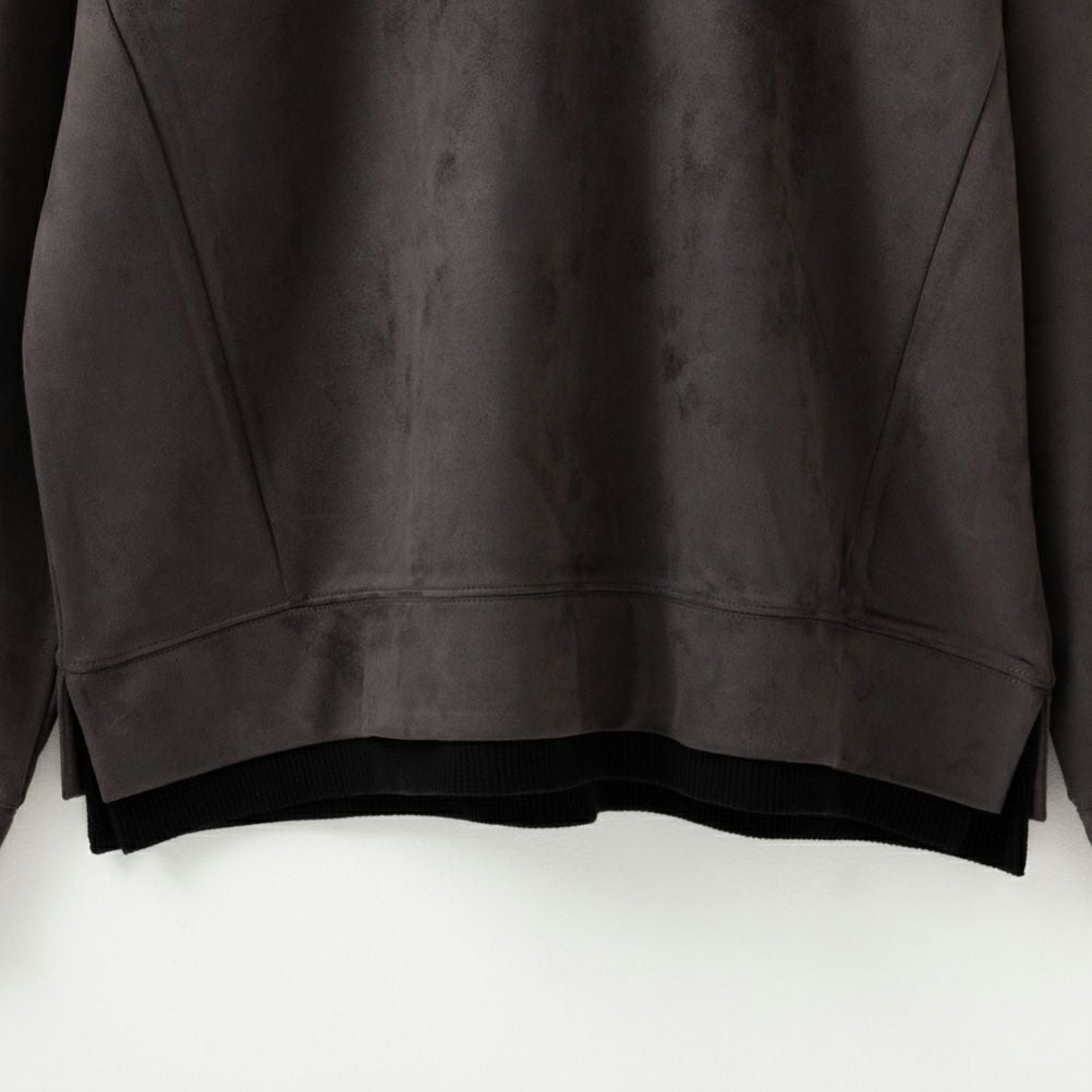 MOSSIMO フェイクスエードプルオーバー メンズ