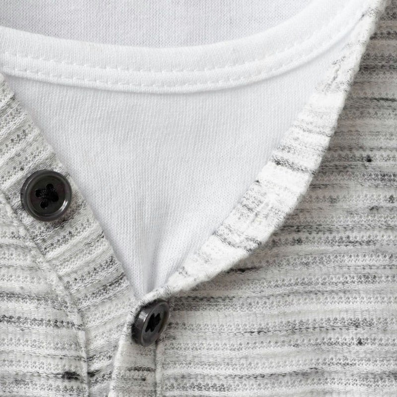 [期間限定価格]MOSSIMO  Yヘンリーネック長袖Tシャツ メンズ商品画像-7