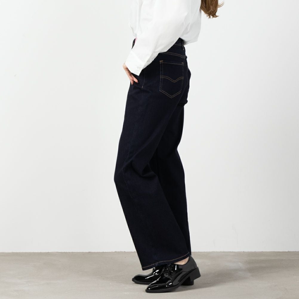 C17 ベーシックワイドパンツ レディース