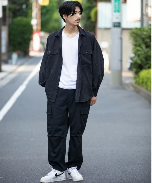 MOSSIMO バルーンスリーブシャツアンサンブル メンズ商品画像-10