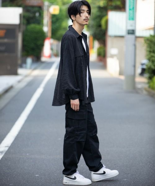 MOSSIMO バルーンスリーブシャツアンサンブル メンズ商品画像-12