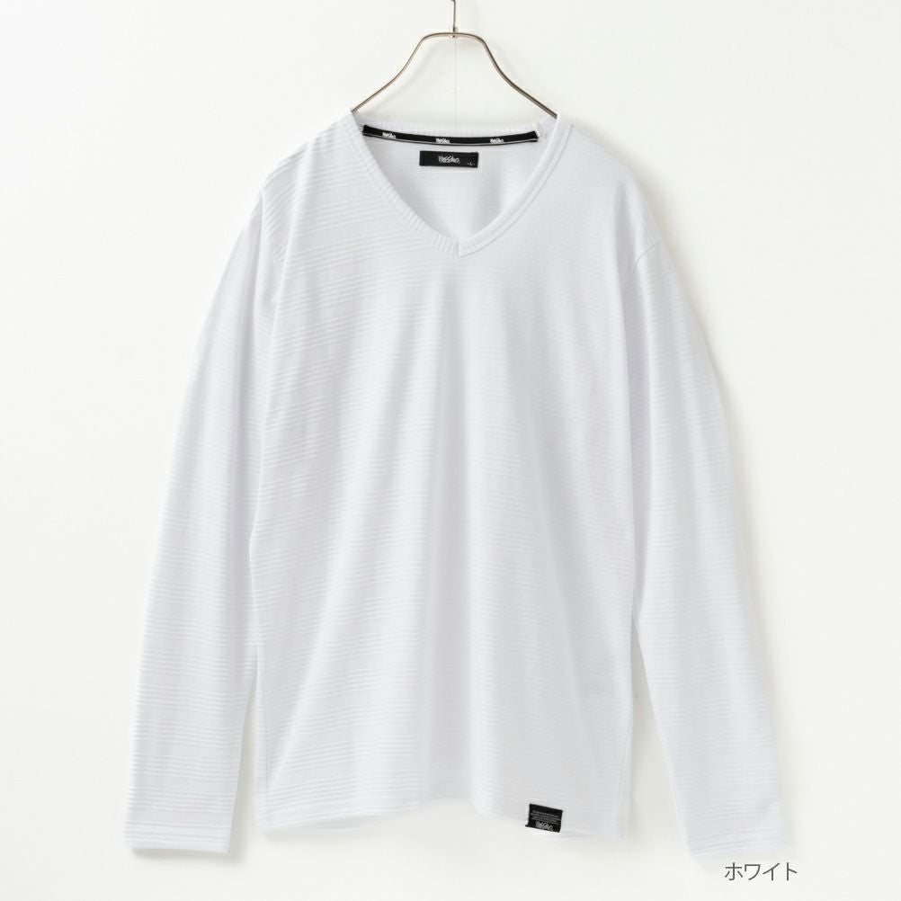 【ホワイト】ハウンドトゥースモザイクカットソー コットンロゴプリント Tシャツ｜トゥモローランド 公式サイト