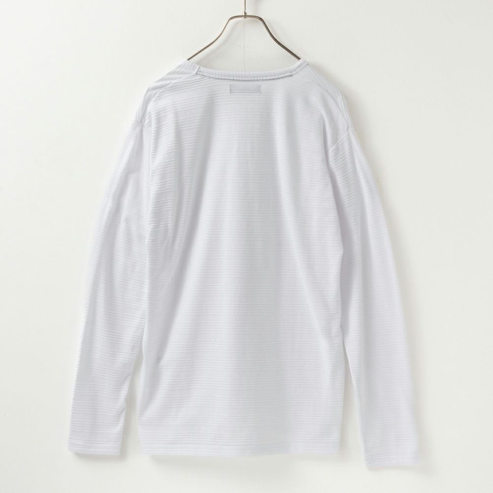 MOSSIMO タックボーダー長袖Tシャツ メンズ