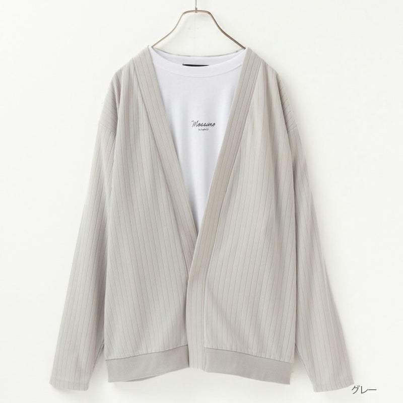 MOSSIMO 針抜きカーディガンアンサンブル メンズ商品画像-1