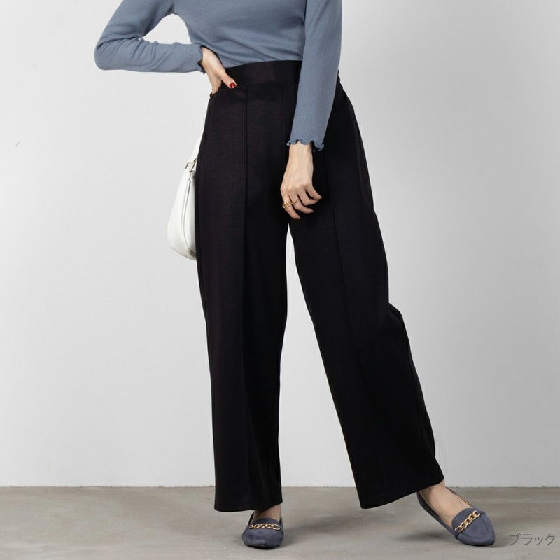 NAVY ツイルワイドパンツ レディース商品画像-2