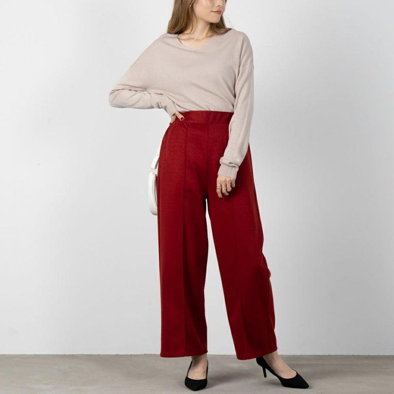 NAVY ツイルワイドパンツ レディース商品画像-5